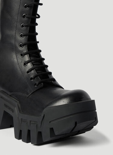 ブルドーザー レースアップアンクルブーツ Balenciaga ブルドーザー レースアップアンクルブーツ ブラック bal0253088