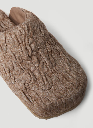 Yume Yume Truck Wool Slip Ons Beige yum0250002