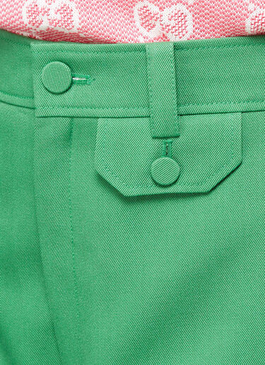 Gucci Flared Pants Green guc0243024