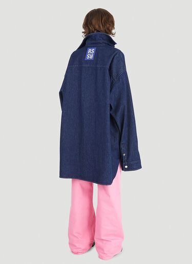 Raf Simons Big Fit Denim Shirt Blue raf0246009