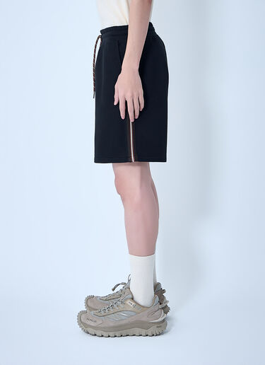 Moncler Drawstring Jersey Shorts Black mon0164037