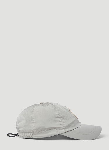 Stone Island 刺绣徽标棒球帽 灰色 sto0154094