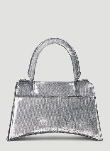 Balenciaga Hourglass Distressed Handbag Grey bal0252014
