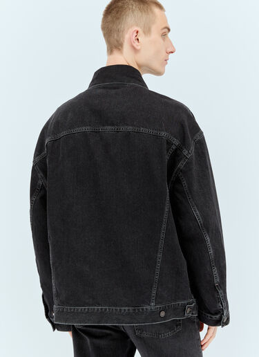 Acne Studios 宽大牛仔夹克  黑色 acn0355002