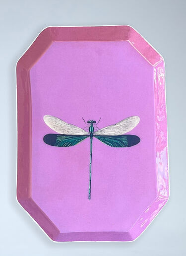 Octagonal Decorative Tray Les-Ottomans Octagonal Decorative Tray Multicolour wps0692526