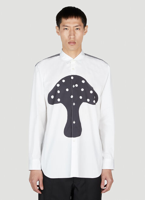 Comme des Garçons SHIRT x Brett Westfall グラフィックプリントシャツ グレー cdg0154006