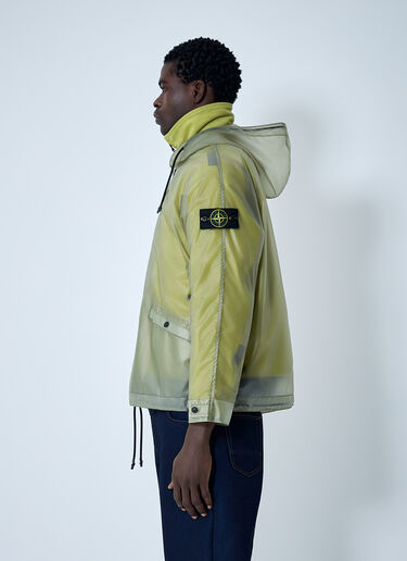 Stone Island Translucent Parka Hooded Jacket Yellow sto0162012