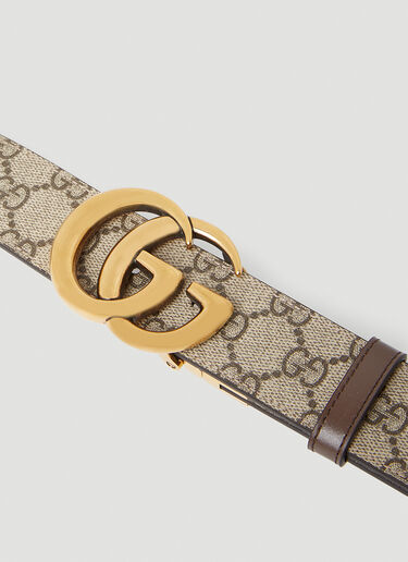 Gucci GG 双面腰带 棕色 guc0253157