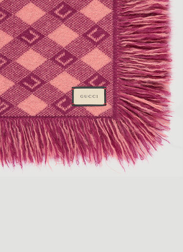 Gucci GG Check Blanket Burgundy wps0670167