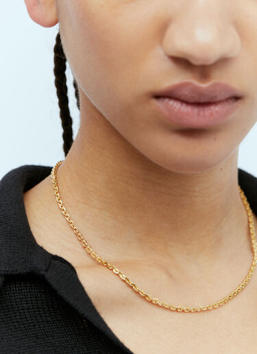 Tom Wood Anker Chain Necklace Gold tmw0353024