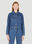 Wynn Hamlyn Classic Denim Jacket Beige wyh0249008