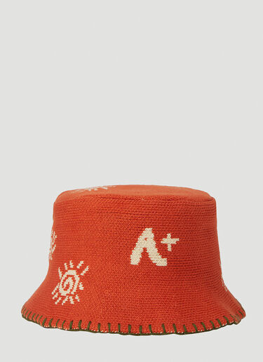 P.A.M. Symbols Knitted Bucket Hat Orange pam0350004