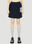 Thom Browne Four Bar Pleated Skirt Blue thb0251021