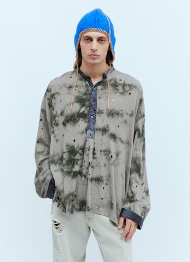 Self-Tie Knit Hat Acne Studios Self-Tie Knit Hat Blue acn0154036