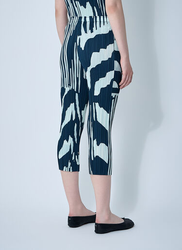 Pleats Please Issey Miyake Pleated Pants Blue plp0261002