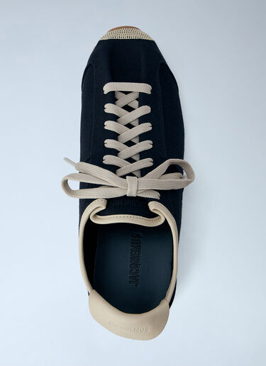 LN-CC® - Jacquemus: Les Tennis Sneakers - Black Jacquemus Les Tennis Sneakers Black jac0166013