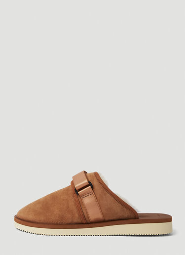 Suicoke Zavo Slippers Brown sui0350007