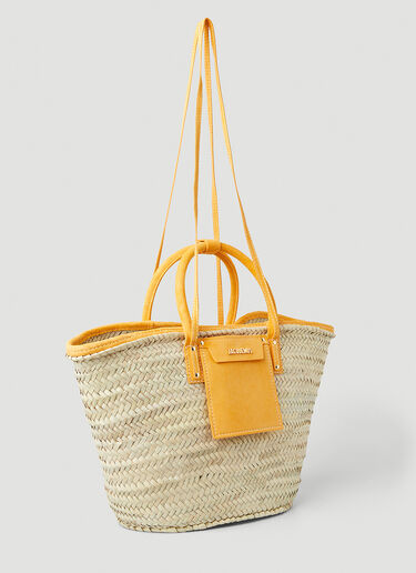Jacquemus Le Panier Soleil Tote Bag Orange jac0248061