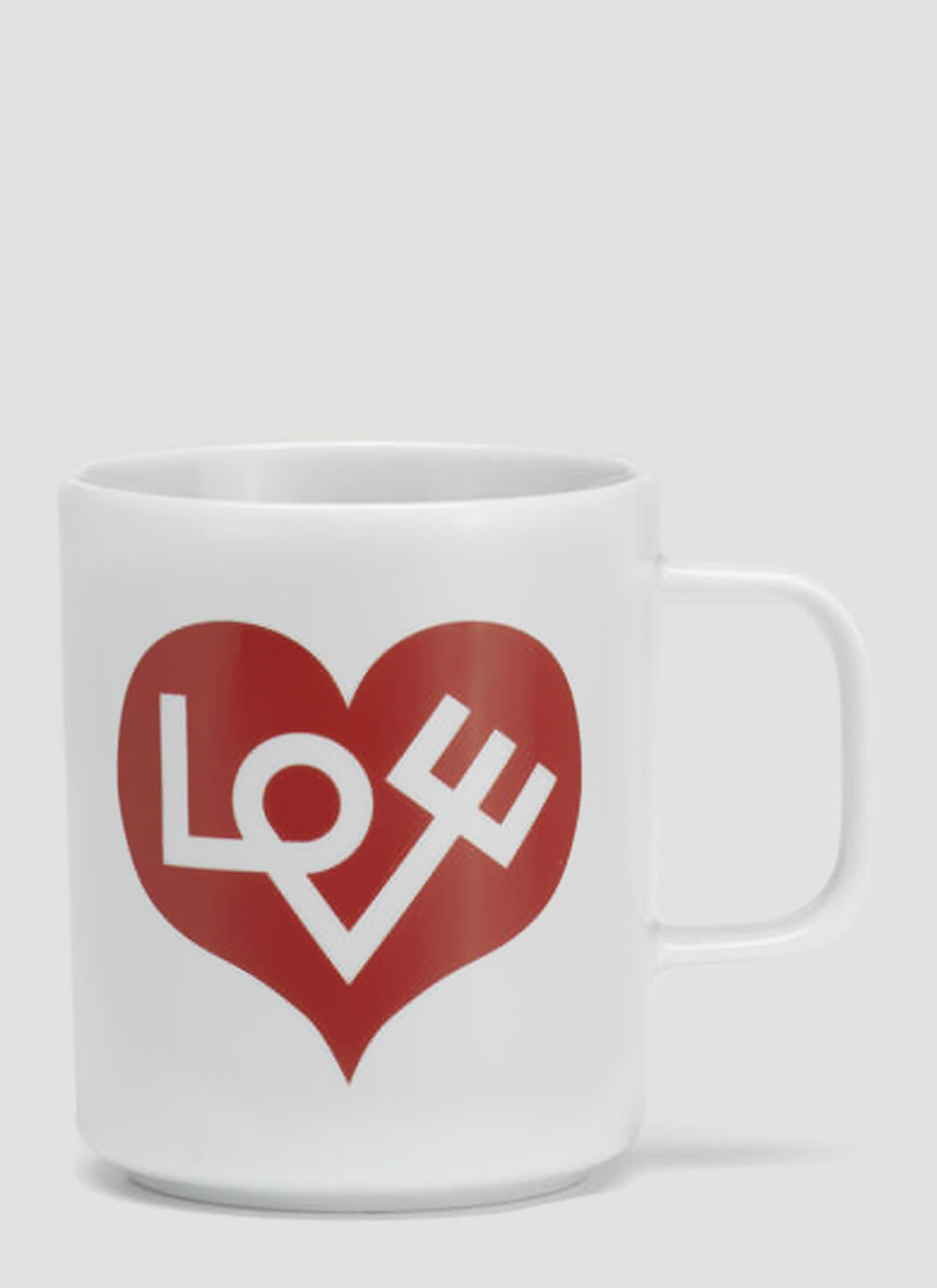 Comme des Garçons Wallet Love Heart Coffee Mug Red cdw0347013