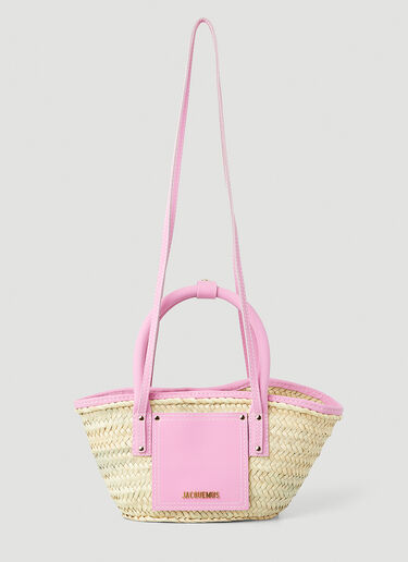 Jacquemus Le Petit Panier Soleil Tote Bag Pink jac0250048