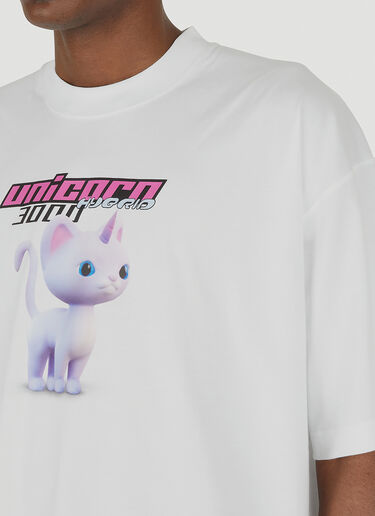 VETEMENTS Everyone Can Be A Unicorn T-Shirt White vet0147017