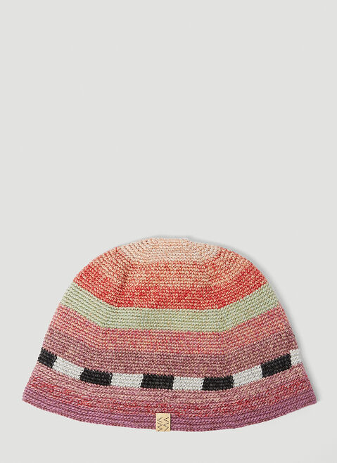 Visvim Meda Crochet Hat Black vis0154014