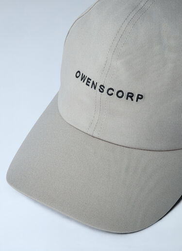 Logo Motif Baseball Cap Rick Owens Logo Motif Baseball Cap White ric0161037