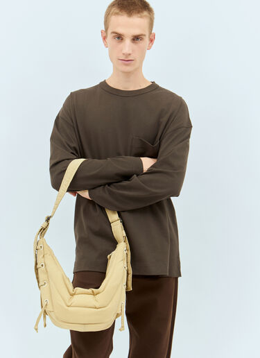 Lemaire Small Soft Game Shoulder Bag Beige lem0158014