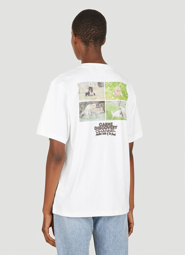 Carne Bollente Carne Discovery Channel T-Shirt White cbn0350005