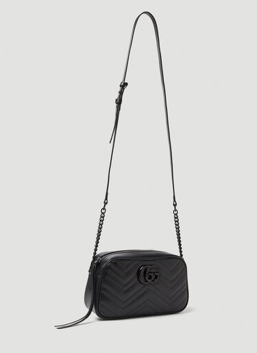 Gucci Round Marmont GG 2.0 Shoulder Bag Black guc0250137