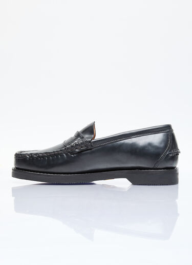 Visvim Fabro-Folk Loafers Black vis0156003