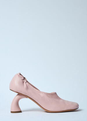 Dries Van Noten Leather Pumps Pink dvn0257001