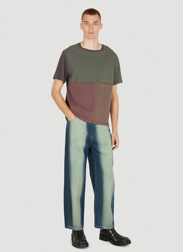 Eckhaus Latta 랩트 티셔츠 그레이 eck0151003