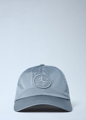 Stone Island Logo Patch Baseball Cap Grey sto0164090