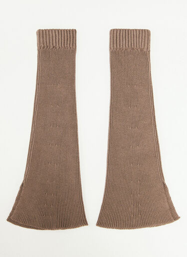 Our Legacy Knitted Gaiter Beige our0256010