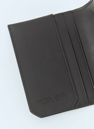 Bottega Veneta Intrecciato Piccolo 翻盖卡夹 黑色 bov0157016