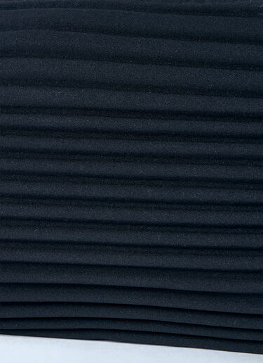 LN-CC® - Homme Plissé Issey Miyake: Pleats Slim Bag - Black Homme Plissé Issey Miyake Pleats Slim Bag Black hmp0166022