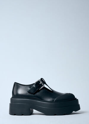 Chloé Mary Jane Tova Platform Shoes Black chl0259030