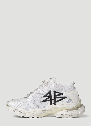 Balenciaga Graffiti Runner Sneakers White bal0152004