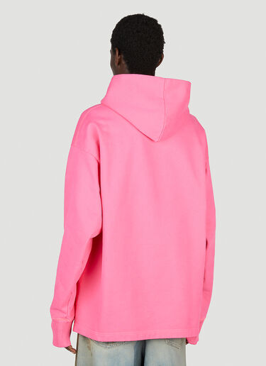Logo Hooded Sweatshirt Acne Studios Logo Hooded Sweatshirt Pink acn0153011