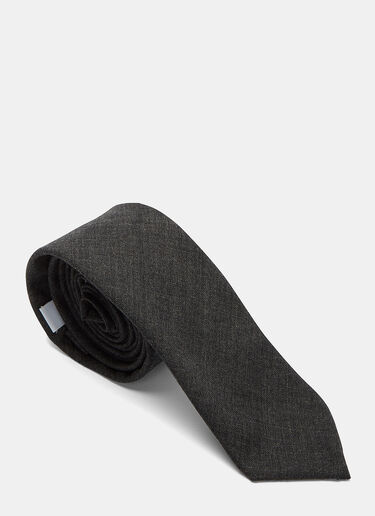 Thom Browne Classic Plain Tie Grey thb0125041