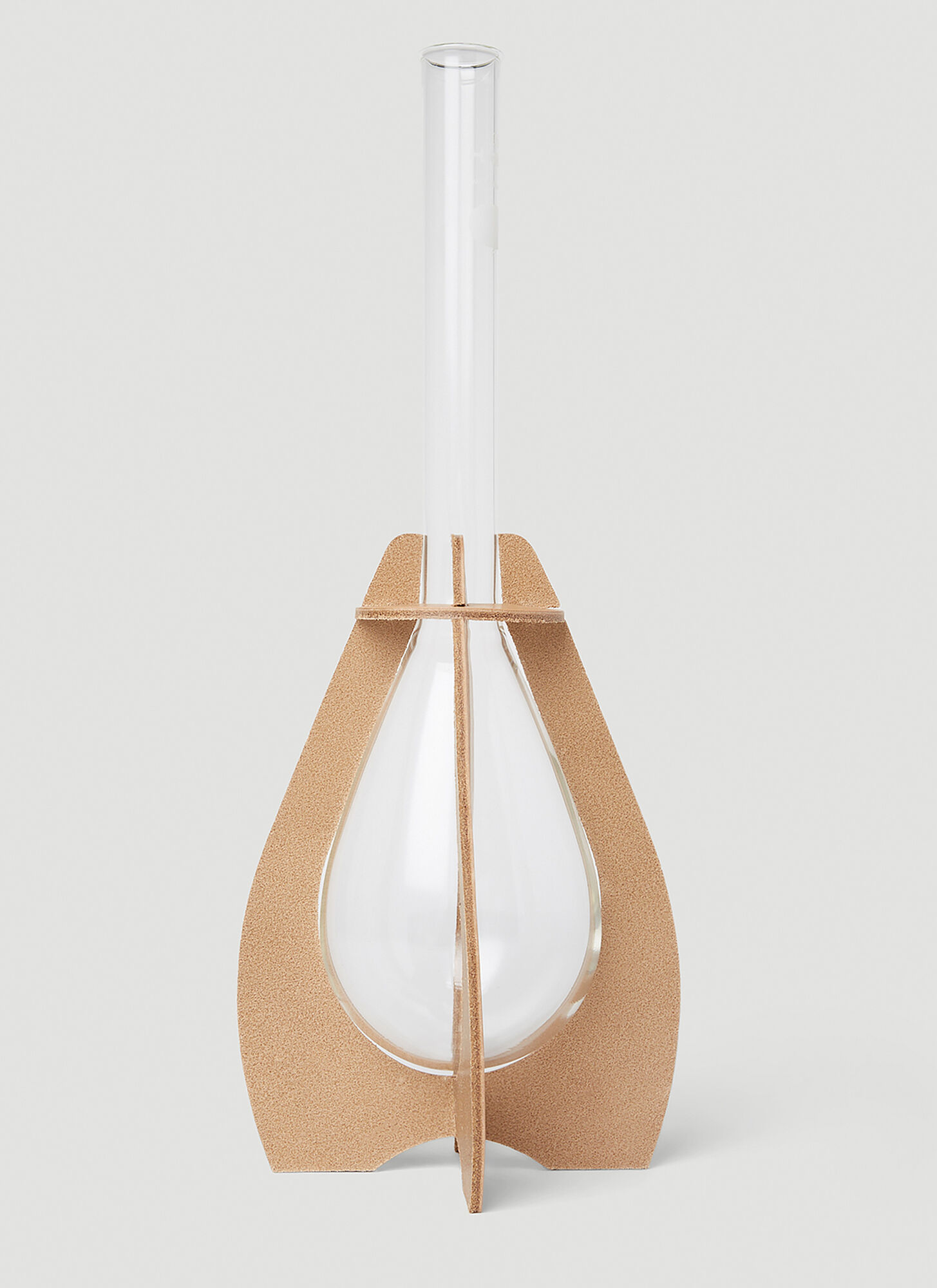 Shop Hender Scheme Kjeldahl Long Flask In Beige