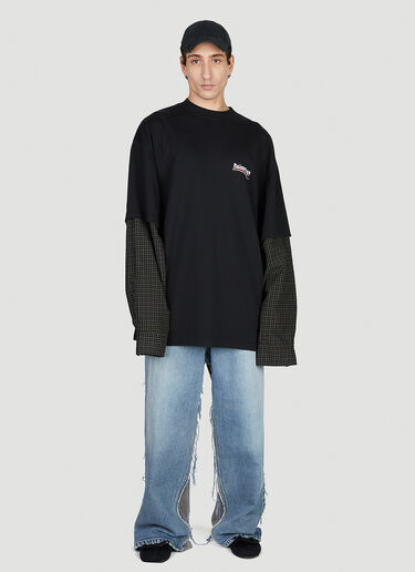 Balenciaga 하이브리드 배기 진 블루 bal0152044