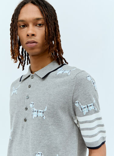 Thom Browne Hector Icon Polo 衫  灰色 thb0155008