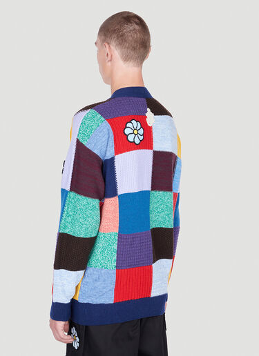 1 Moncler JW Anderson Patchwork Cardigan Navy mjw0352003