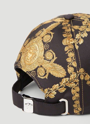 Versace Baroque Print Baseball Cap Gold ver0152025