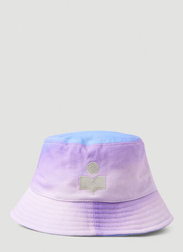 Isabel Marant Haley Ombré Bucket Hat Purple ibm0248023