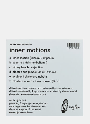 Music Sven Weisemann - Inner Motions Black mus0490375