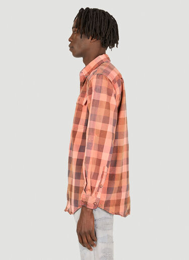 NOTSONORMAL Glo Flannel Shirt Orange nsm0348019