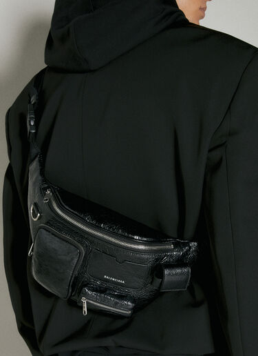 Balenciaga Superbusy Belt Bag Black bal0154058